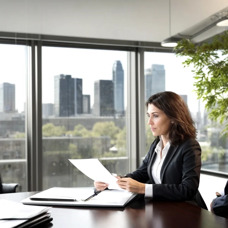 法務コンサルタントと不動産エージェントの打ち合わせ